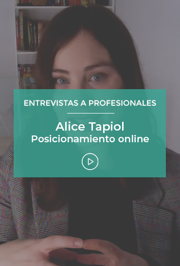 Alice Tapiol - Posicionamiento online