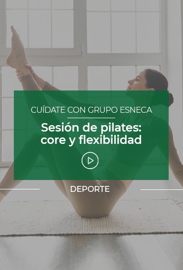 Sesión de pilates: core y flexibilidad